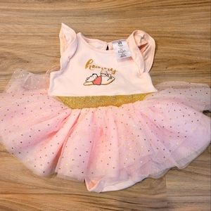 Winnie the Pooh Bodysuit with Tutu